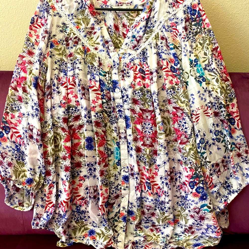 Floral blouse